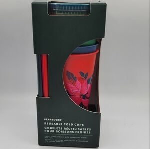 Starbucks Christmas Winter Reusable Cold Cups